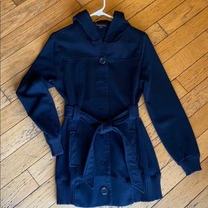 Hood Fleece Sweatshirt Jacket!